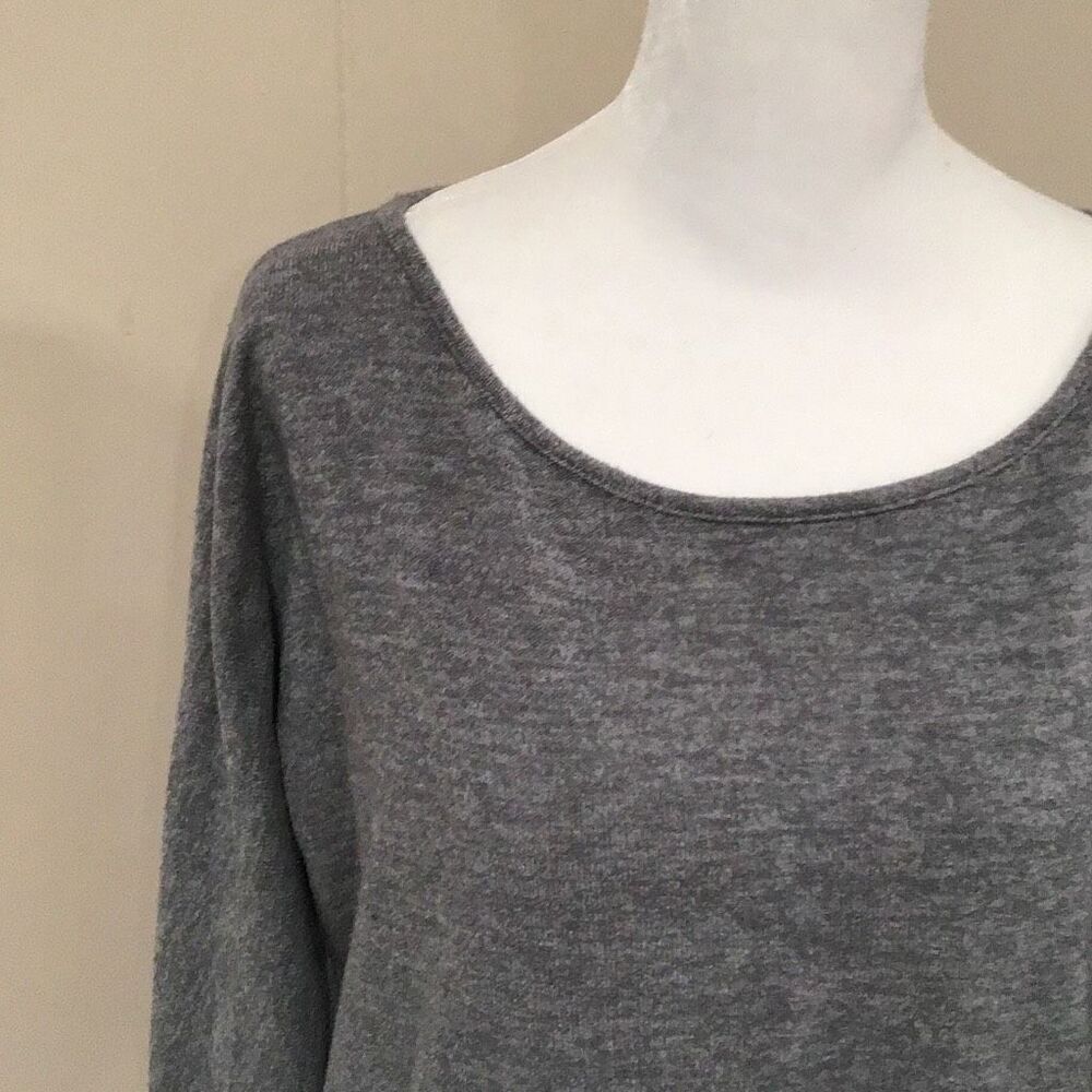 Top, Forever 21 Womens Top, Gray, L/G, long sleeved